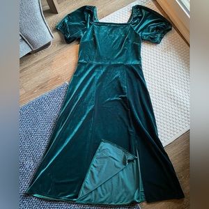LOFT velvet dress